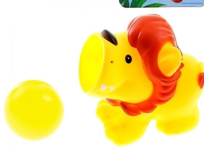 Игровой набор Зоомир: львёнок, 1 шарик, цвета МИКС