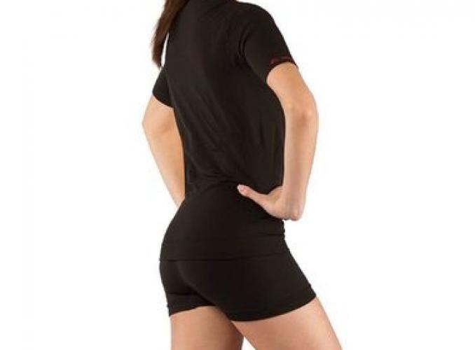 Футболка женская Alba/ кор. рукав/ синтетика/ черный/ L-XL