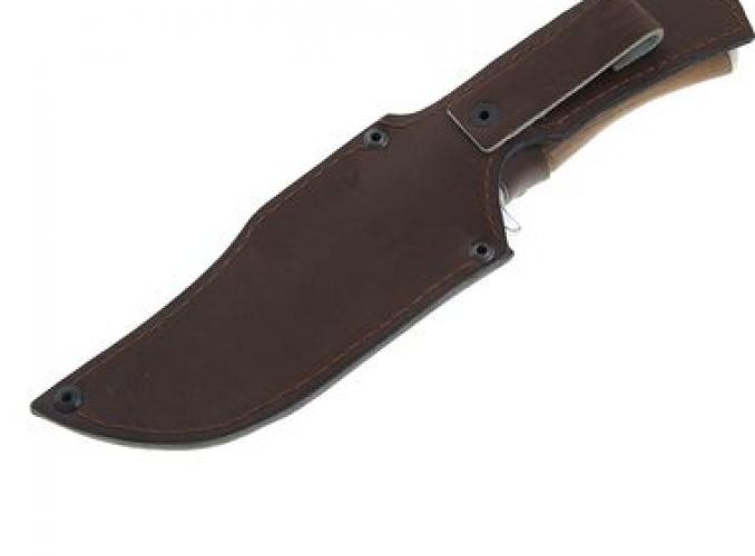 Нож нескладной Егерь СТ-16, г.Павлово, дамасская сталь, рукоять-орех