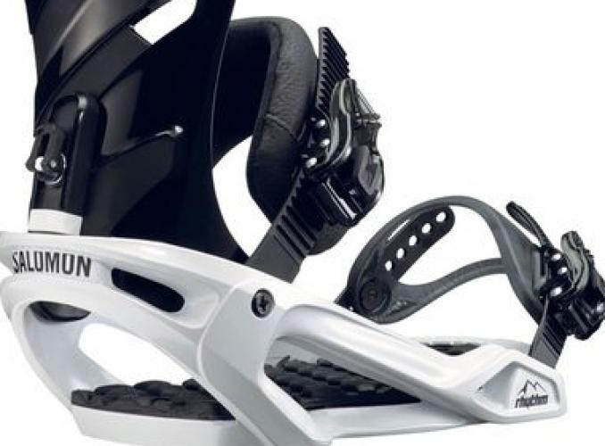 Крепления для сноуборда Salomon RHYTHM BLACK/WHITE M FW17
