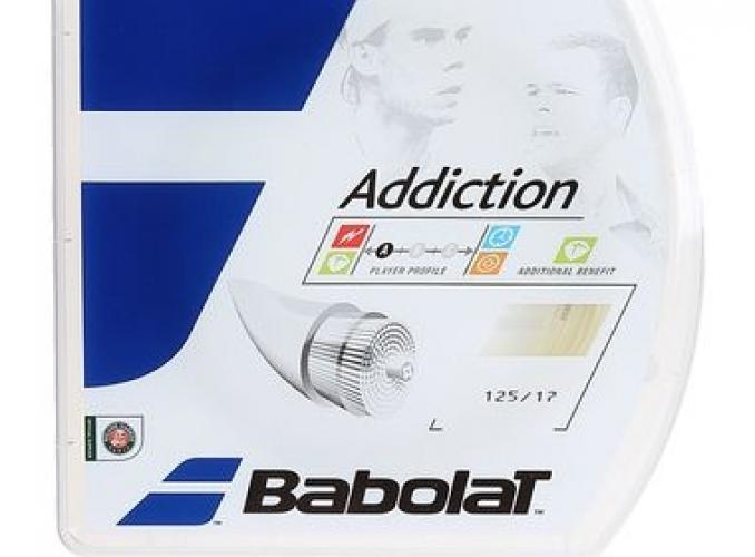 Теннисная струна ADDICTION 12m/40 (125/17, натуральный)