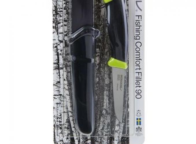 Нож Morakniv Fishing Comfort Fillet 090 12207, рукоять-прорезиненный пластик, сталь углеродистая   1