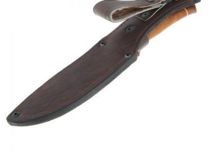 Нож НС-21 г.Златоуст, рукоять-дерево, сталь 40Х10С2М