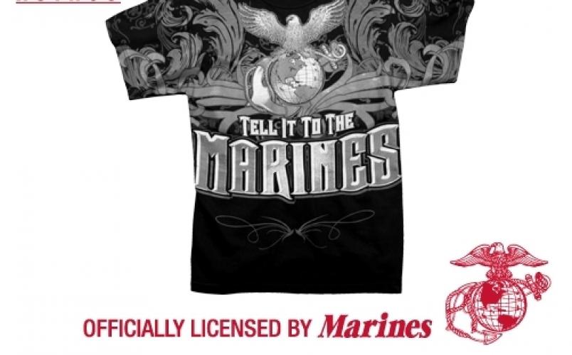 Винтажная футболка TELL IT TO THE MARINES  ― настоящий военторг амуниция для экстрима дачи форменную одежду, обувь, головные уборы, снаряжение,  наш военторг станет лучшим местом для совершения покупок. Обратившись к нам, вы получаете выгодные расценки и гарантированно высокое качество продукции.8(495)642-32-56         1734@bk.ru    В нашем каталоге представлены наиболее популярные и пользующиеся большим спросом товарные позиции. Ассортимент в наличии гораздо шире и постоянно пополняется интересными новинками. Всегда в наличии широкий выбор фурнитуры, шевронов, нашивок, знаков; также представлена сувенирная продукция в большом ассортименте. Армейский магазин – широкий выбор военных товаров  Армейский интернет-магазин  Фронт - это широкий выбор товаров военного и тактического направления:      одежды;     снаряжения;     тюнинга на оружие;     различных аксессуаров.  Предлагаемые товары пользуются спросом среди военных и сотрудников силовых структур. Также они популярны среди охотников, туристов и любителей практичной одежды милитари стиля.  Посетив наш магазин военторг в Москве, вы можете быть уверены в качестве и оригинальности изделий. Мы работаем напрямую с известными мировыми брендами военного и тактического снаряжения: Snugpak, ESS, Arktis, Kitanica, Aimpoint, Camelbak, Propper, EBERLESTOCK, CAA, Crye Precision, Outdoor Research и Under Armour. А также с производителями практичной и стильной одежды милитари от Schott Nyc. и Alpha industries. Реализуем армейские товары по выгодным ценам, без посреднических надбавок.  Изучив наш сайт, вы найдёте товары и других популярных брендов военно-тактического направления. Приобрести необходимую одежду и экипировку в Москве вы можете, посетив наши розничные военные магазины. Есть служба курьерской доставки. Наш военторг осуществляет отправку товаров по России. Для этого необходимо оформить заказ на сайте.  Если вы затрудняетесь в выборе - специалисты нашего магазина проконсультируют вас. Многие наши сотрудники увлекаются страйкболом, охотой, туризмом, практической стрельбой. Есть отслужившие в войсках РФ. Мы сами с удовольствием используем военные товары: как одежду, так и снаряжение из нашего магазина. Всегда готовы поделиться личным опытом и помочь хорошим советом. Магазин военных товаров в Москве – идеальный вариант покупки качественных изделий.