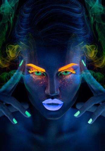 Неоновые линзы Neon Green - купить 