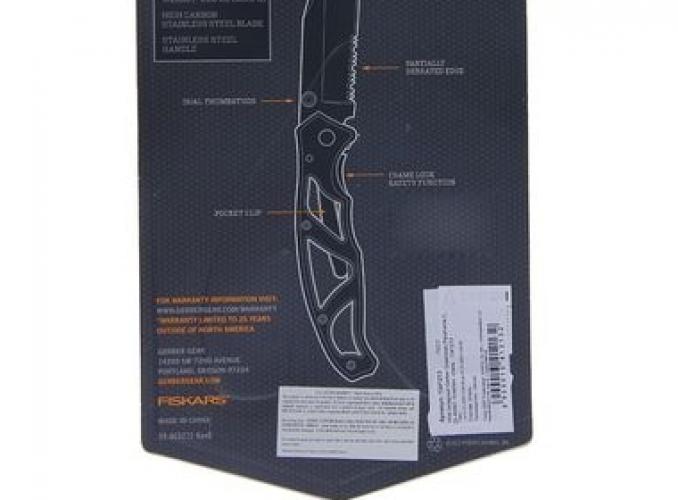 Нож складной Gerber Essentials Paraframe II, 22-48447, блистер, сталь