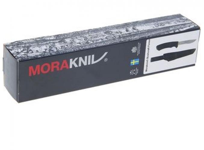 Нож нескладной Morakniv Bushcraft Forest, сталь Sandvik, рукоять-резина