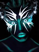 Неоновые линзы Neon White