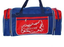 Сумка спортивная на молнии, 1 отдел, 3 наружных кармана, МИКС
