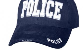 Синяя бейсболка POLICE 
