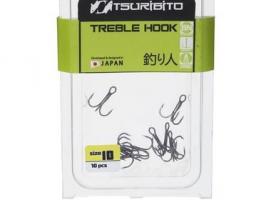 Тройники Tsuribito Treble Hook №10 BN (набор 10шт)