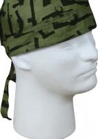 Бандана GUN PATTERN оливковая 