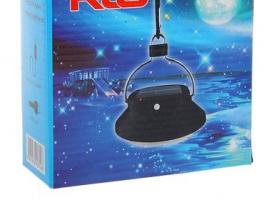 Фонарь подвесной, 2 режима, от энергии солнца, USB, 12х4 см