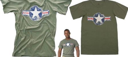 Винтажная футболка ARMY AIR CORP 