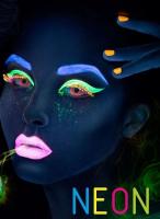 Неоновые линзы Neon Pink