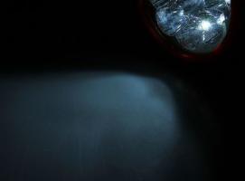 Фонарик налобный серия 220v, Цветной 9 диодов, 1 режим черно-красный
