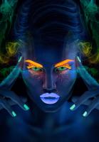 Неоновые линзы Neon Green