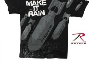 Черная футболка MAKE IT RAIN 