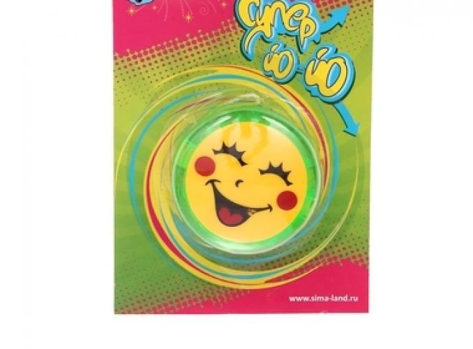 Йо-йо Смайл дразнилка, световой на блистере