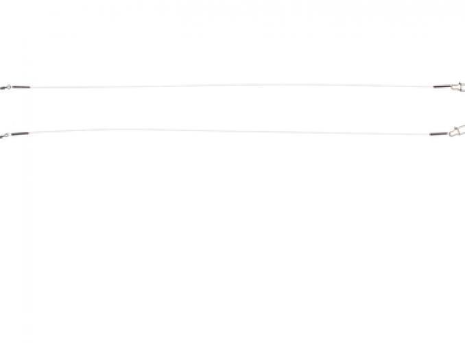 Поводок Акаrа Titan Leader 0,2 мм 4,2 кг 25 см, набор 2 шт