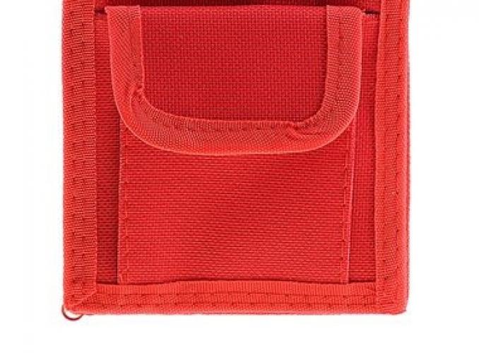 кошелек-органайзер для путешествий на шнуре красный