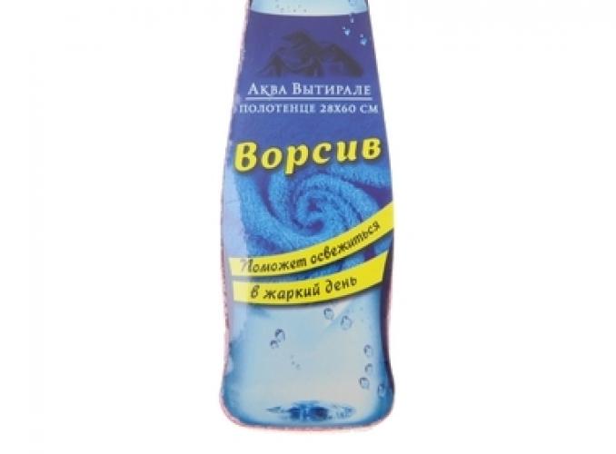 Прессованное полотенце Collorista Ворсив 28х60 см, хлопок