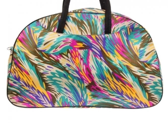 Сумка дорожная Форма, 1 отдел, наружный карман, длинный ремень