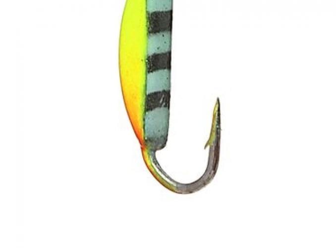 Мормышка W Spider Супер банан с ушком краш. 2,0мм, вес 0,35гр, цвет 78Р