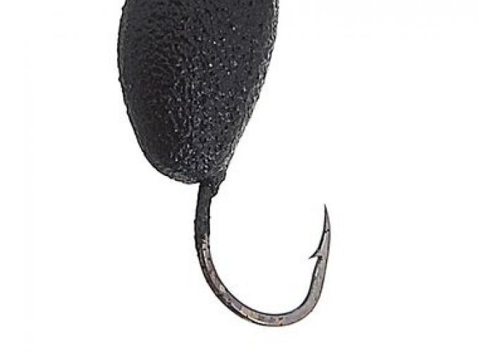 Мормышка вольфрам Пирс Банан, вес 2.1г, цвет черный