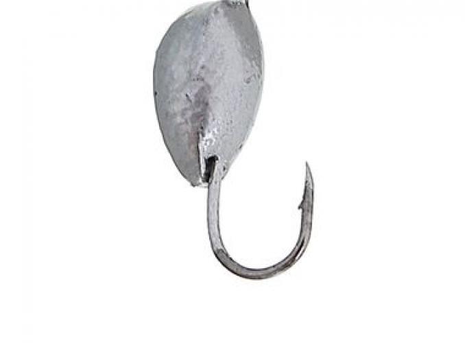 Мормышка вольфрам Пирс Банан, вес 1.5г, цвет хром