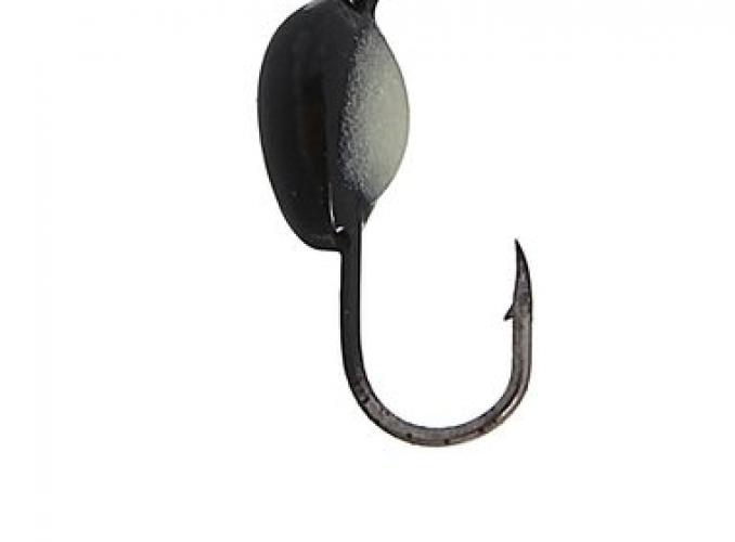 Мормышка вольфрам Пирс Капля 1.0г, цвет черн+сн