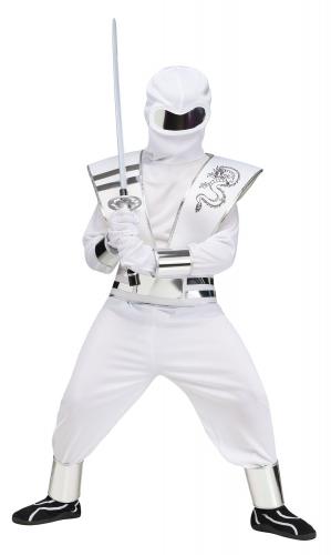 Детский белый костюм Ниндзя - купить 
