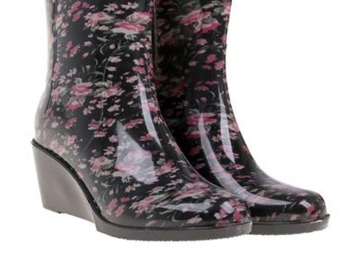 Полусапожки женские с утеп арт.13к-1 на танкетке(МИКС) (р. 36)