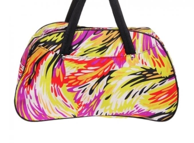 Сумка дорожная Форма, 1 отдел, наружный карман, длинный ремень