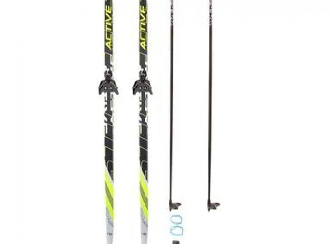 Комплект лыжный БРЕНД ЦСТ (Step, 180/140 (+/-5 см), крепление: 0075мм) МИКС