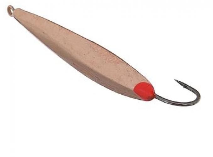 Блесна зимняя Пирс Снеток малая №1, вес 3.5г медь 1крючок