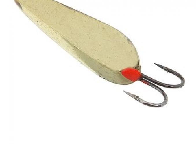 Блесна зимняя Пирс Гешель АСС, вес 5г латунь с двойником