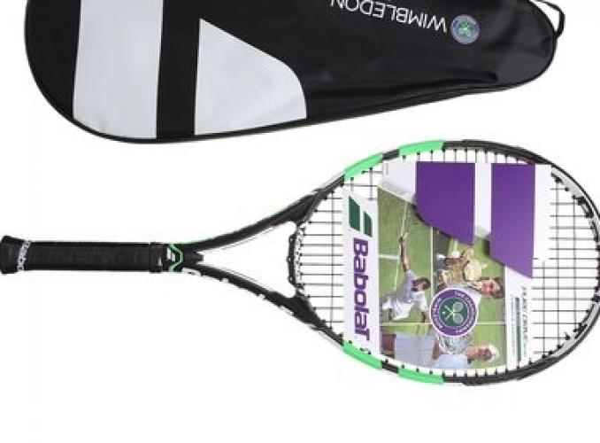 Теннисная ракетка PURE DRIVE JUNIOR WIMBLEDON 26 с натяжкой (ручка 0)