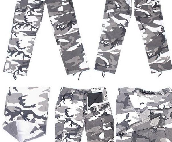 Брюки BDU городской камуфляж  ― настоящий военторг амуниция для экстрима дачи форменную одежду, обувь, головные уборы, снаряжение,  наш военторг станет лучшим местом для совершения покупок. Обратившись к нам, вы получаете выгодные расценки и гарантированно высокое качество продукции.8(495)642-32-56    voentorg.moscow     1734@bk.ru    В нашем каталоге представлены наиболее популярные и пользующиеся большим спросом товарные позиции. Ассортимент в наличии гораздо шире и постоянно пополняется интересными новинками. Всегда в наличии широкий выбор фурнитуры, шевронов, нашивок, знаков; также представлена сувенирная продукция в большом ассортименте. Армейский магазин – широкий выбор военных товаров  Армейский интернет-магазин  Фронт - это широкий выбор товаров военного и тактического направления:      одежды;     снаряжения;     тюнинга на оружие;     различных аксессуаров.  Предлагаемые товары пользуются спросом среди военных и сотрудников силовых структур. Также они популярны среди охотников, туристов и любителей практичной одежды милитари стиля.  Посетив наш магазин военторг в Москве, вы можете быть уверены в качестве и оригинальности изделий. Мы работаем напрямую с известными мировыми брендами военного и тактического снаряжения: Snugpak, ESS, Arktis, Kitanica, Aimpoint, Camelbak, Propper, EBERLESTOCK, CAA, Crye Precision, Outdoor Research и Under Armour. А также с производителями практичной и стильной одежды милитари от Schott Nyc. и Alpha industries. Реализуем армейские товары по выгодным ценам, без посреднических надбавок.  Изучив наш сайт, вы найдёте товары и других популярных брендов военно-тактического направления. Приобрести необходимую одежду и экипировку в Москве вы можете, посетив наши розничные военные магазины. Есть служба курьерской доставки. Наш военторг осуществляет отправку товаров по России. Для этого необходимо оформить заказ на сайте.  Если вы затрудняетесь в выборе - специалисты нашего магазина проконсультируют вас. Многие наши сотрудники увлекаются страйкболом, охотой, туризмом, практической стрельбой. Есть отслужившие в войсках РФ. Мы сами с удовольствием используем военные товары: как одежду, так и снаряжение из нашего магазина. Всегда готовы поделиться личным опытом и помочь хорошим советом. Магазин военных товаров в Москве – идеальный вариант покупки качественных изделий.