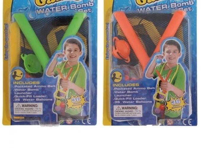 Рогатка и 36 водных бомбочек, МИКС