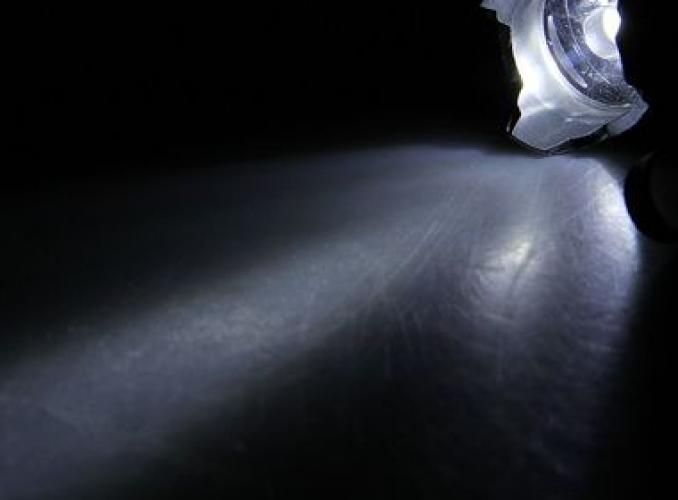 Фонарик ручной Мини 1 диод, рассеиватель, 3 батарейки ААА, цвета МИКС