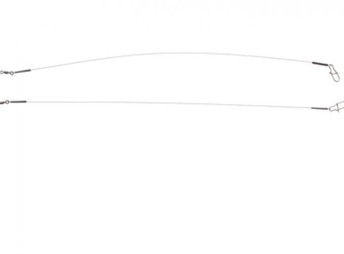 Поводок Акаrа Titan Leader 0,2 мм 4,2 кг 20 см, набор 2 шт