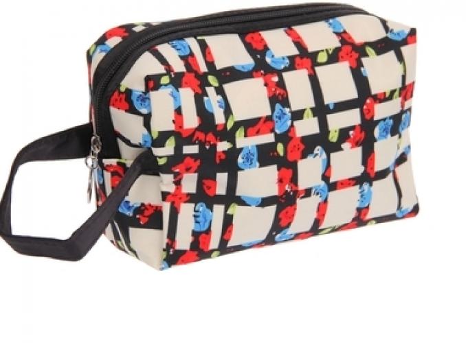 Косметичка дорожная Вьюнок, 1 отдел, цветная