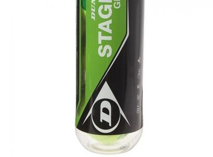 Набор мячей теннисных Dunlop Stage 1 GREEN 3B, 3 штуки, фетр