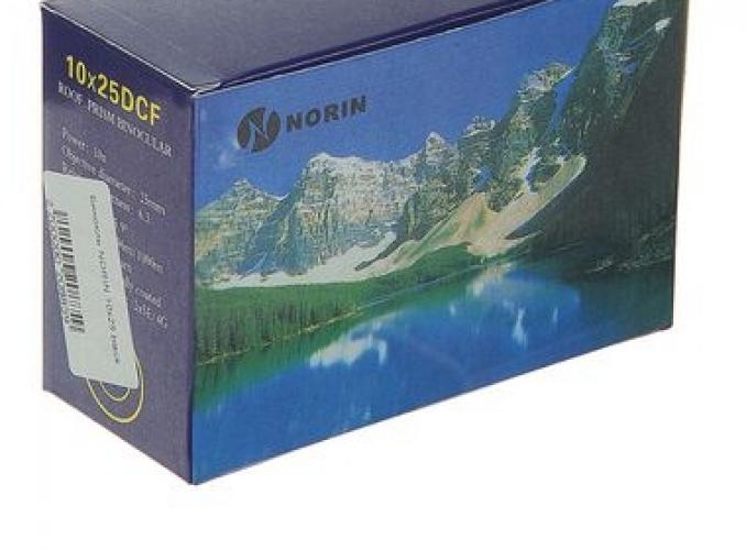 Бинокль NORIN 10х25 black, , шт