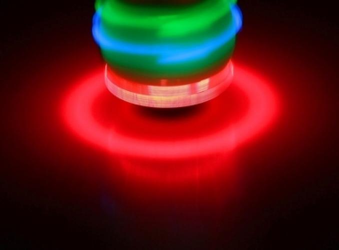 Вертушка световая Арбуз, цвета МИКС