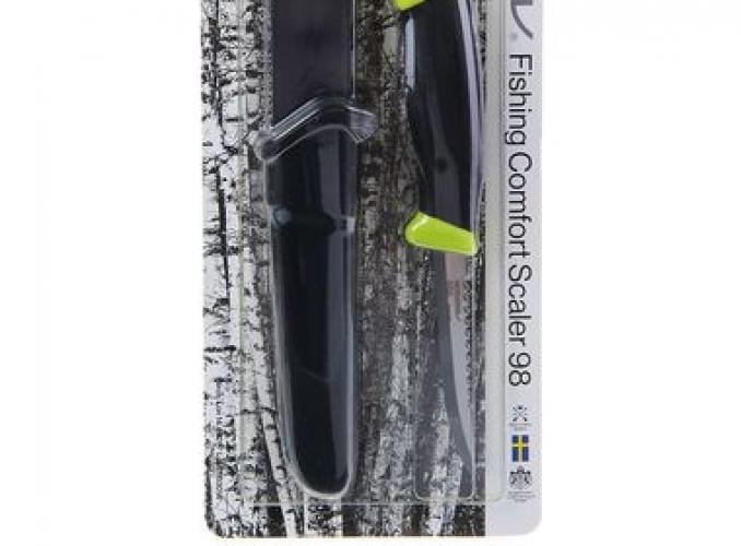Нож Morakniv Fishing Comfort Serrated Edge 12208, рукоять-прорезиненная, сталь 440