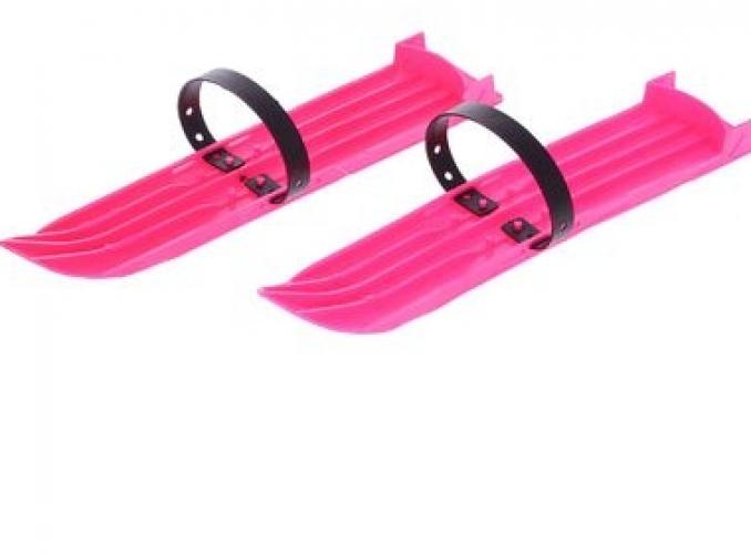 Мини-лыжи большие 1 ремень, цвета МИКС