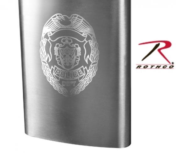 Металлическая фляга POLICE  ― настоящий военторг амуниция для экстрима дачи форменную одежду, обувь, головные уборы, снаряжение,  наш военторг станет лучшим местом для совершения покупок. Обратившись к нам, вы получаете выгодные расценки и гарантированно высокое качество продукции.8(495)642-32-56         1734@bk.ru    В нашем каталоге представлены наиболее популярные и пользующиеся большим спросом товарные позиции. Ассортимент в наличии гораздо шире и постоянно пополняется интересными новинками. Всегда в наличии широкий выбор фурнитуры, шевронов, нашивок, знаков; также представлена сувенирная продукция в большом ассортименте. Армейский магазин – широкий выбор военных товаров  Армейский интернет-магазин  Фронт - это широкий выбор товаров военного и тактического направления:      одежды;     снаряжения;     тюнинга на оружие;     различных аксессуаров.  Предлагаемые товары пользуются спросом среди военных и сотрудников силовых структур. Также они популярны среди охотников, туристов и любителей практичной одежды милитари стиля.  Посетив наш магазин военторг в Москве, вы можете быть уверены в качестве и оригинальности изделий. Мы работаем напрямую с известными мировыми брендами военного и тактического снаряжения: Snugpak, ESS, Arktis, Kitanica, Aimpoint, Camelbak, Propper, EBERLESTOCK, CAA, Crye Precision, Outdoor Research и Under Armour. А также с производителями практичной и стильной одежды милитари от Schott Nyc. и Alpha industries. Реализуем армейские товары по выгодным ценам, без посреднических надбавок.  Изучив наш сайт, вы найдёте товары и других популярных брендов военно-тактического направления. Приобрести необходимую одежду и экипировку в Москве вы можете, посетив наши розничные военные магазины. Есть служба курьерской доставки. Наш военторг осуществляет отправку товаров по России. Для этого необходимо оформить заказ на сайте.  Если вы затрудняетесь в выборе - специалисты нашего магазина проконсультируют вас. Многие наши сотрудники увлекаются страйкболом, охотой, туризмом, практической стрельбой. Есть отслужившие в войсках РФ. Мы сами с удовольствием используем военные товары: как одежду, так и снаряжение из нашего магазина. Всегда готовы поделиться личным опытом и помочь хорошим советом. Магазин военных товаров в Москве – идеальный вариант покупки качественных изделий.