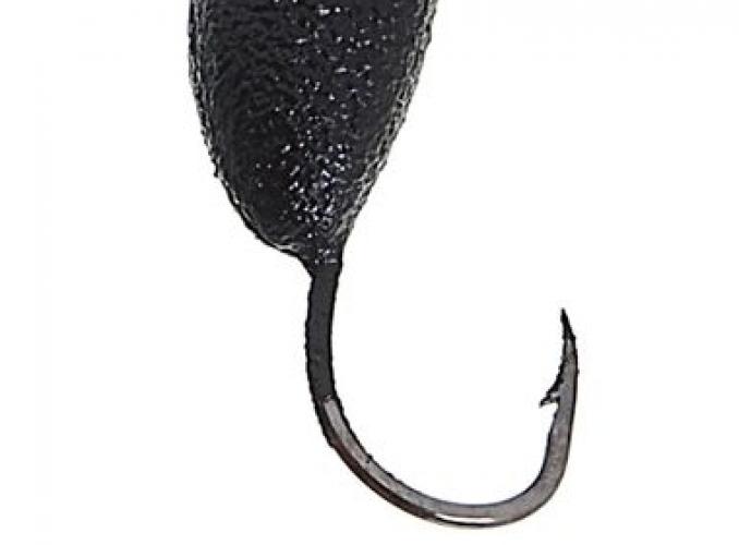 Мормышка вольфрам Пирс Банан, вес 1.5г, цвет черный